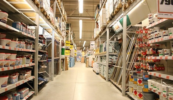 Interior Toko Bangunan